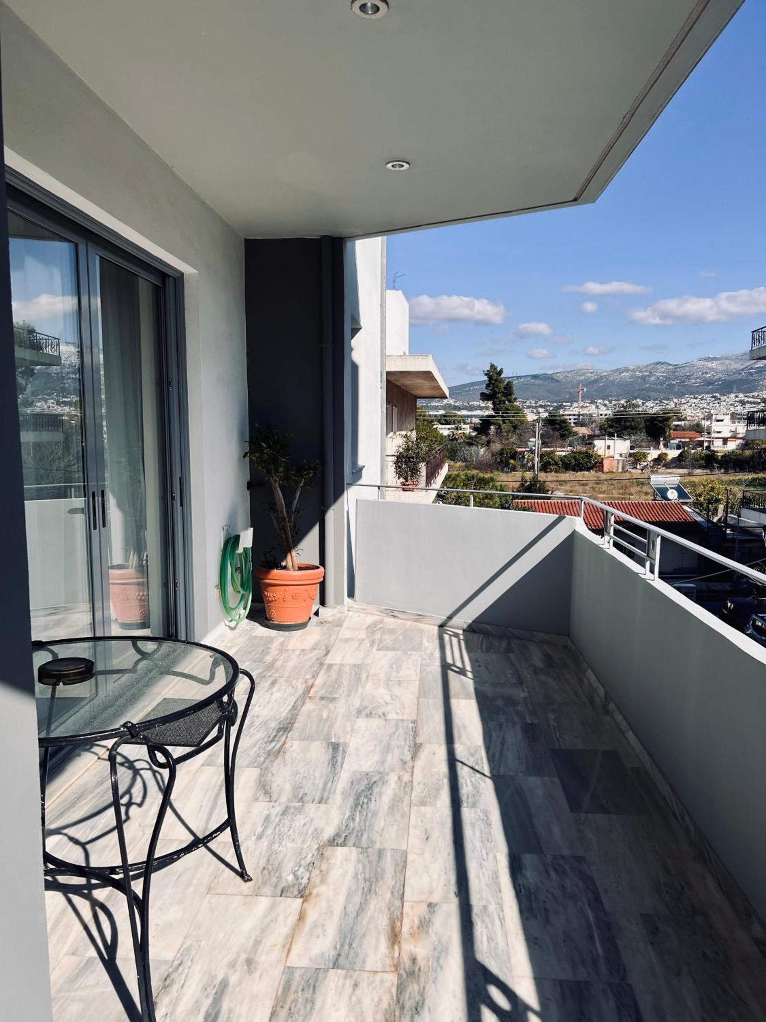 Green Apartment Near Marousi Hospitals & Oaka, By Promoshomes Maroussi Exteriér fotografie