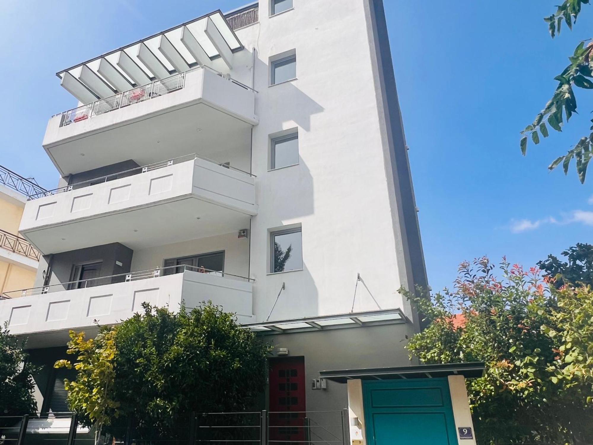 Green Apartment Near Marousi Hospitals & Oaka, By Promoshomes Maroussi Exteriér fotografie