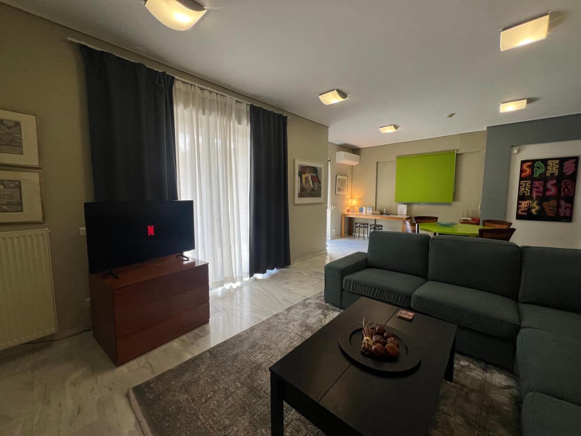 Green Apartment Near Marousi Hospitals & Oaka, By Promoshomes Maroussi Exteriér fotografie