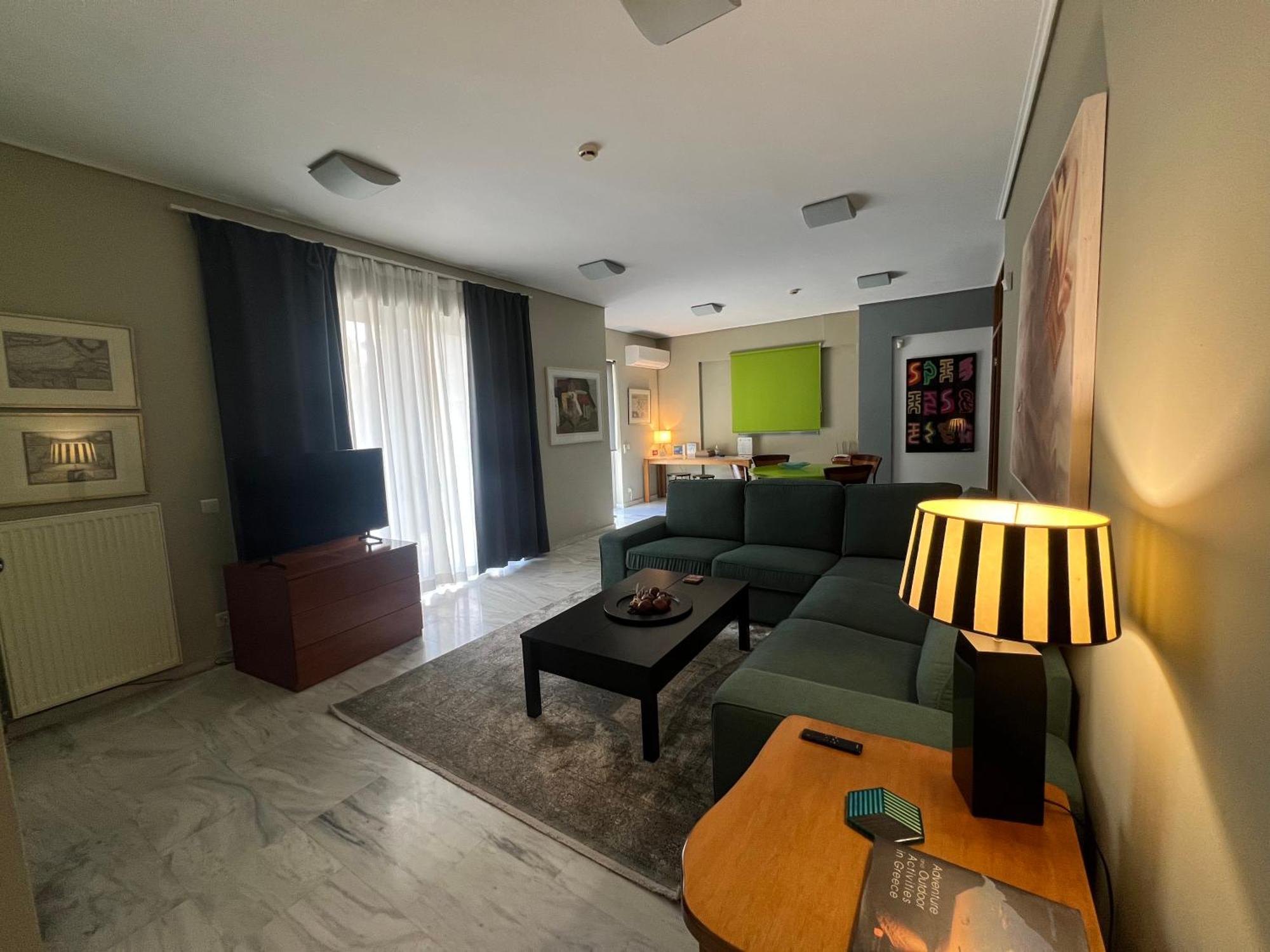 Green Apartment Near Marousi Hospitals & Oaka, By Promoshomes Maroussi Exteriér fotografie